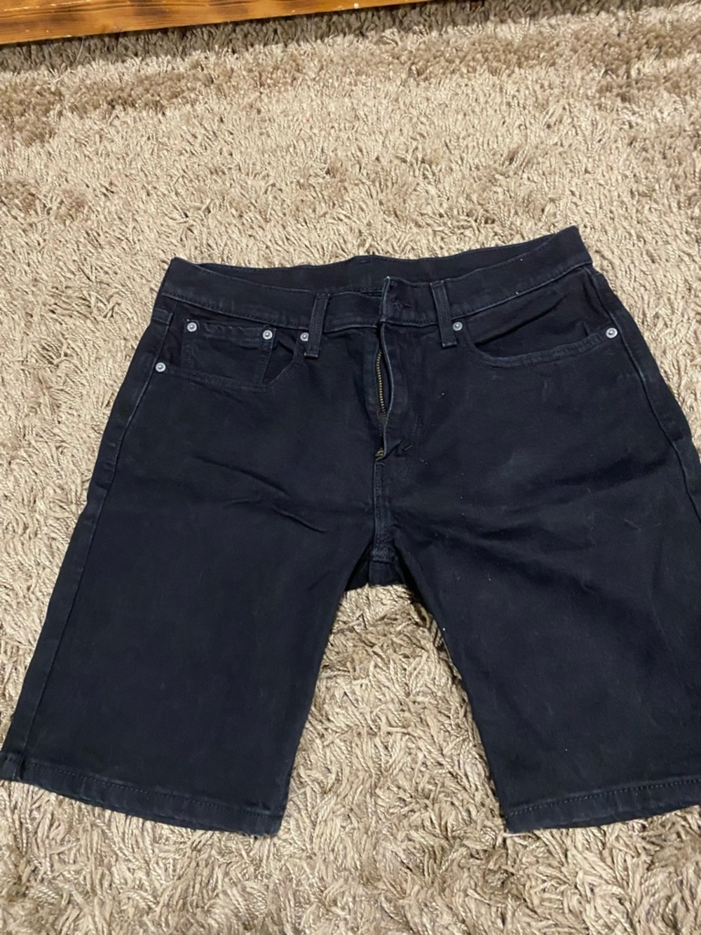 Levi's Black Men's Denim Shorts